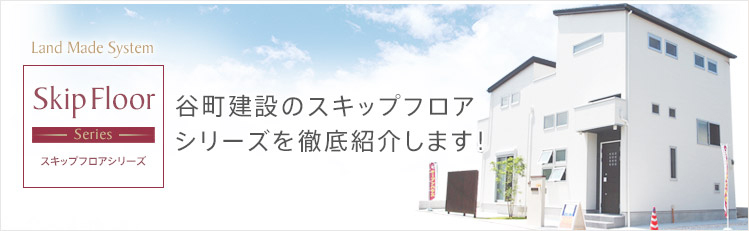 谷町建設のスキップフロアシリーズ